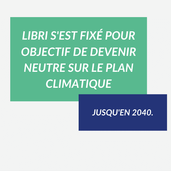 Stratégie climatique de allemande Entreprise Libri GmbH